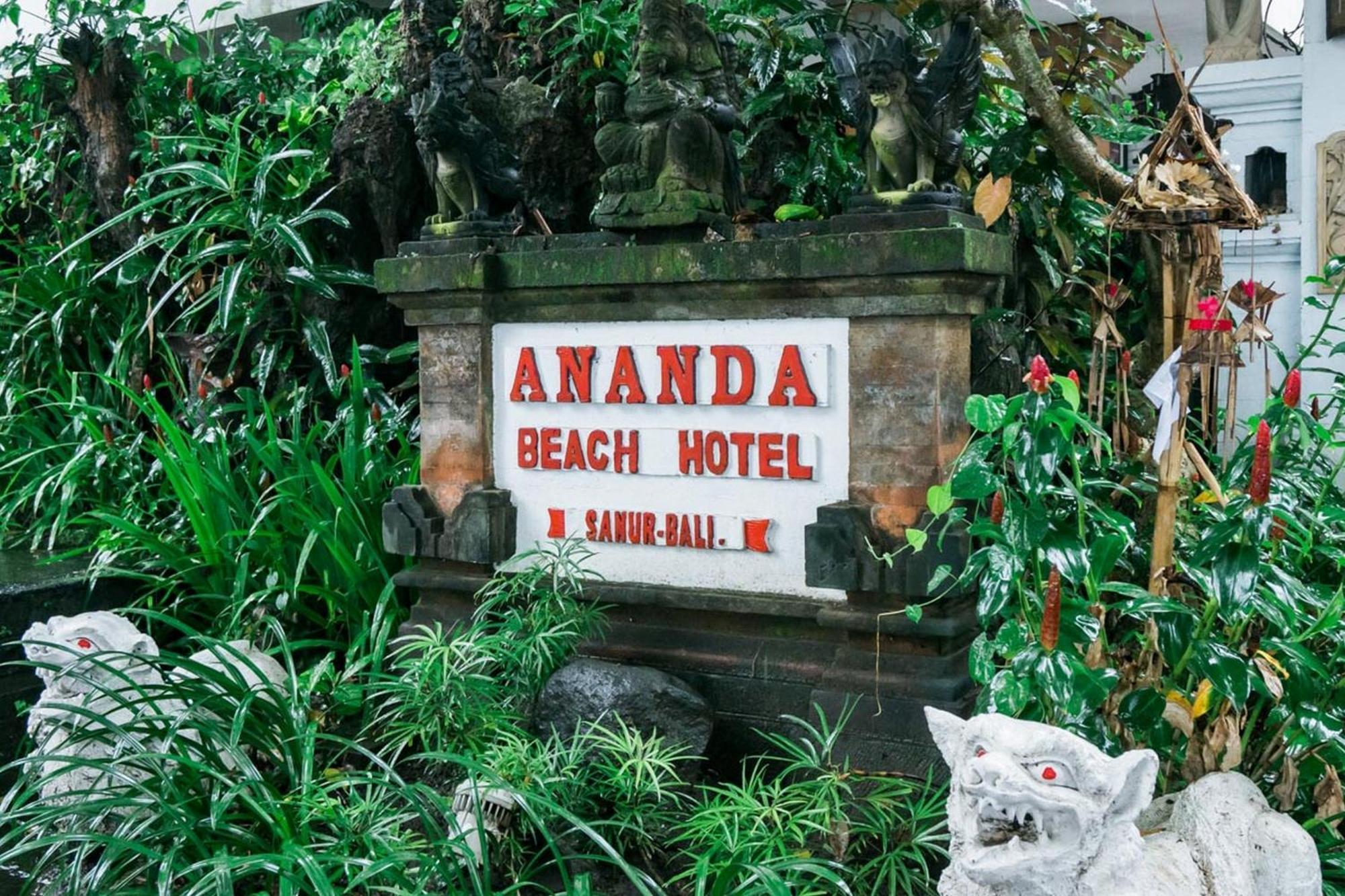 Urbanview Hotel Ananda Beach Sanur Dış mekan fotoğraf